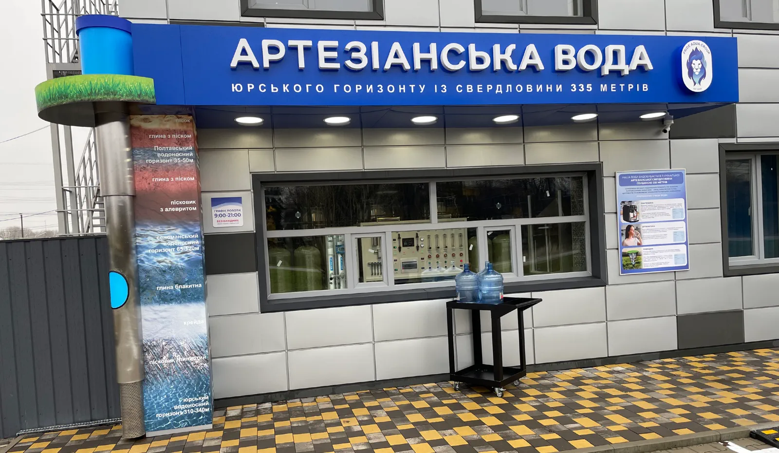 Фотографія магазину Вода Прайд Груп на території м. Бровари
